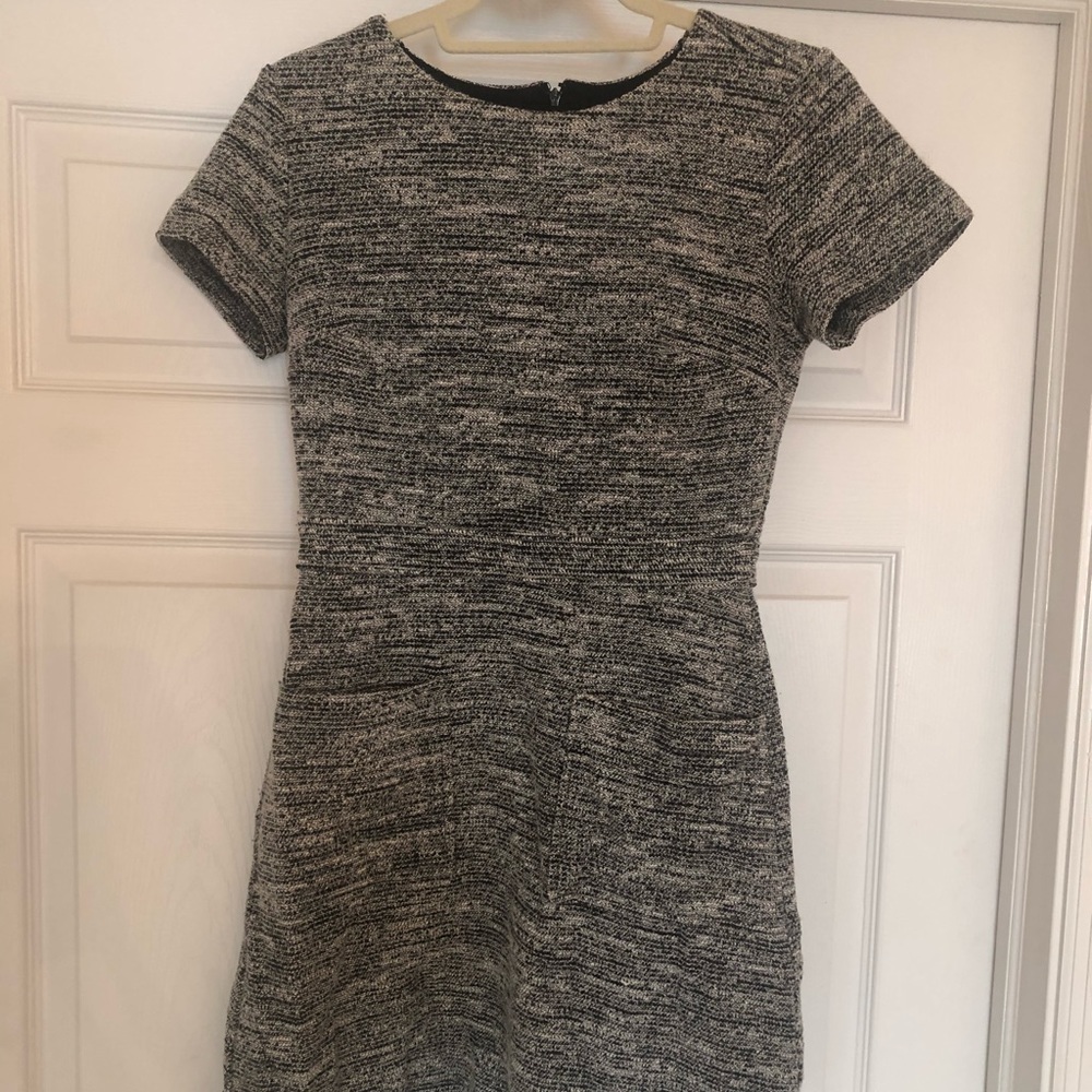 Loft light tweed style mini dress